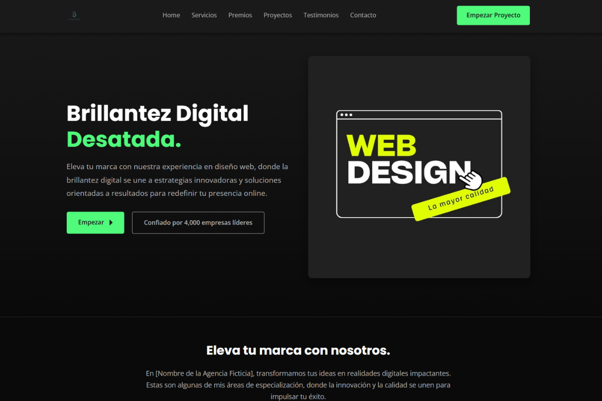 Proyecto Landing Page Agencia